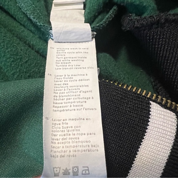 Rocawear Green Zip Up Hoodie Small Streetwear Jacket Unisex Y2K - Picture 12 of 12